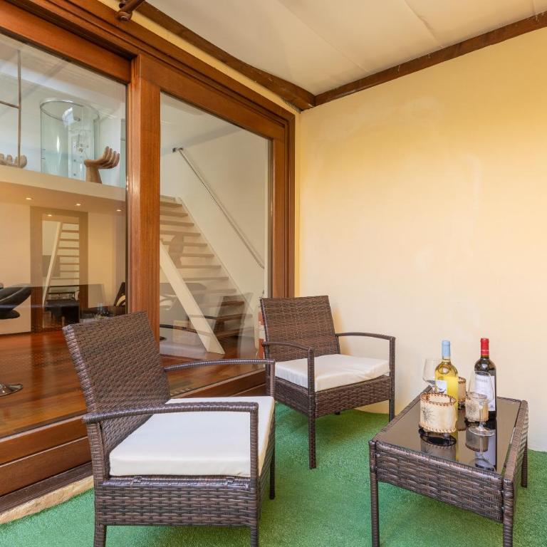 Open Space with Air Conditioning and Patio Privato - Appartamento con 1 Camera da Letto - 4