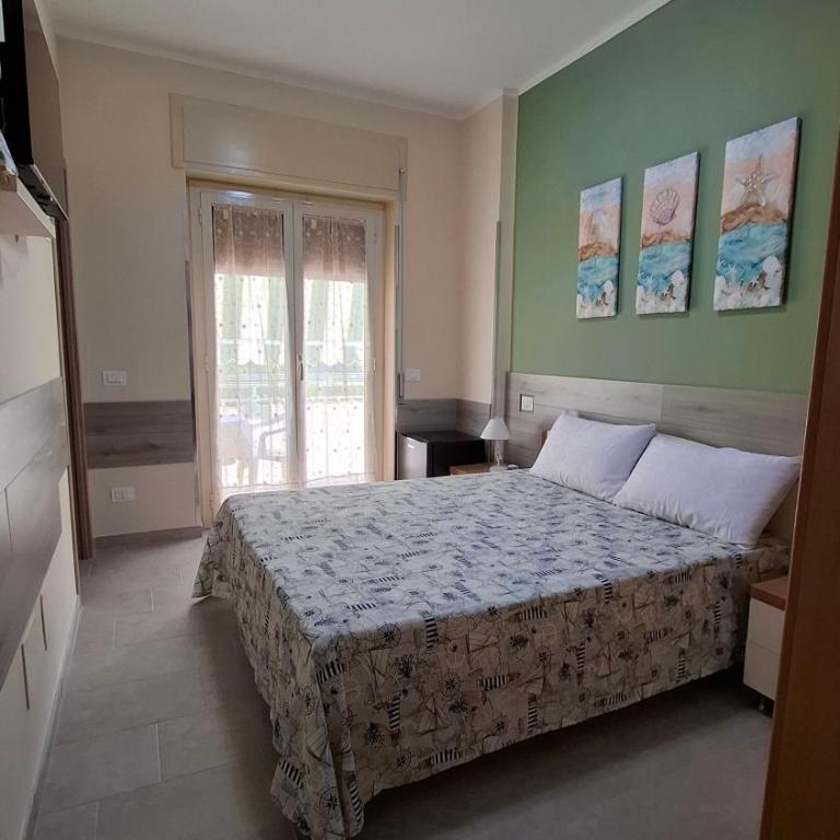 Casa Mare Blu Agropoli - Blu Oltremare - Camera Matrimoniale con Balcone - 1