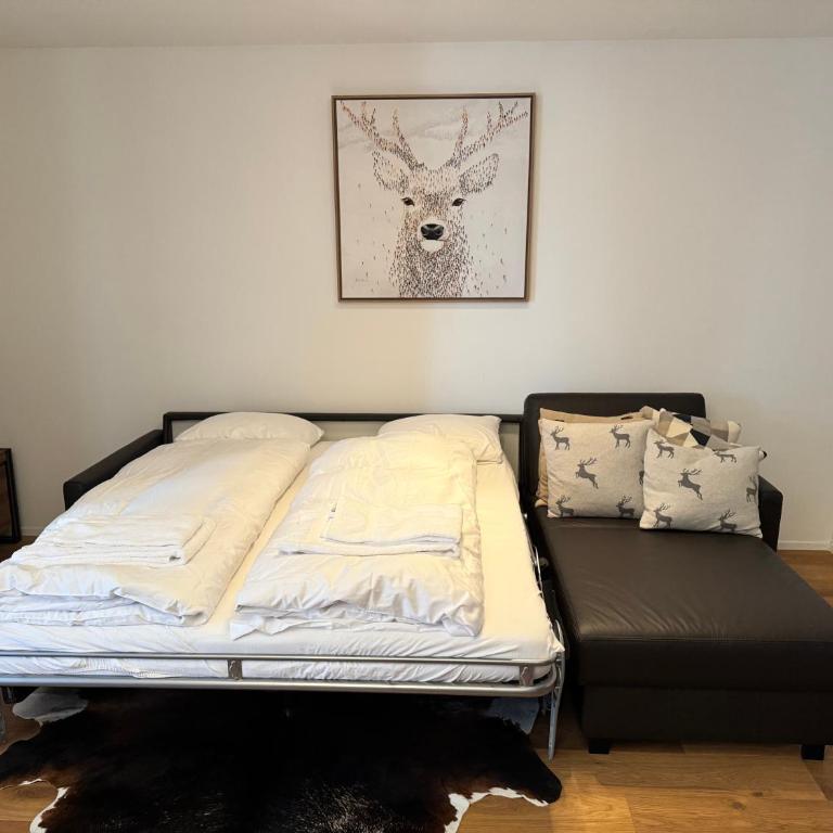 Beautiful Sunny New 1 Bed Apt (2.5Zim). Ski in/out - Apartment mit 1 Schlafzimmer - 8