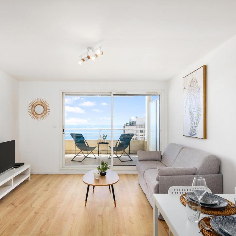 VILLA FLORENTINE II - Somptueux deux pièces MONACO - Vue mer - Parking - Appartement 1 Chambre - 9