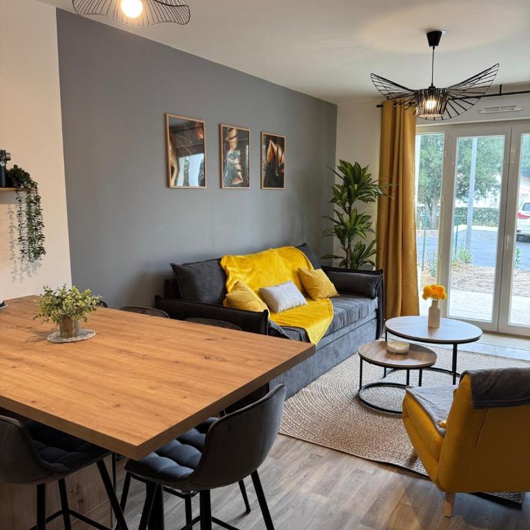 Yellow Beach, T2 neuf avec jardin - Appartement 1 Chambre - Non-Fumeurs - 7