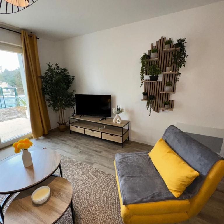 Yellow Beach, T2 neuf avec jardin - Appartement 1 Chambre - Non-Fumeurs - 18