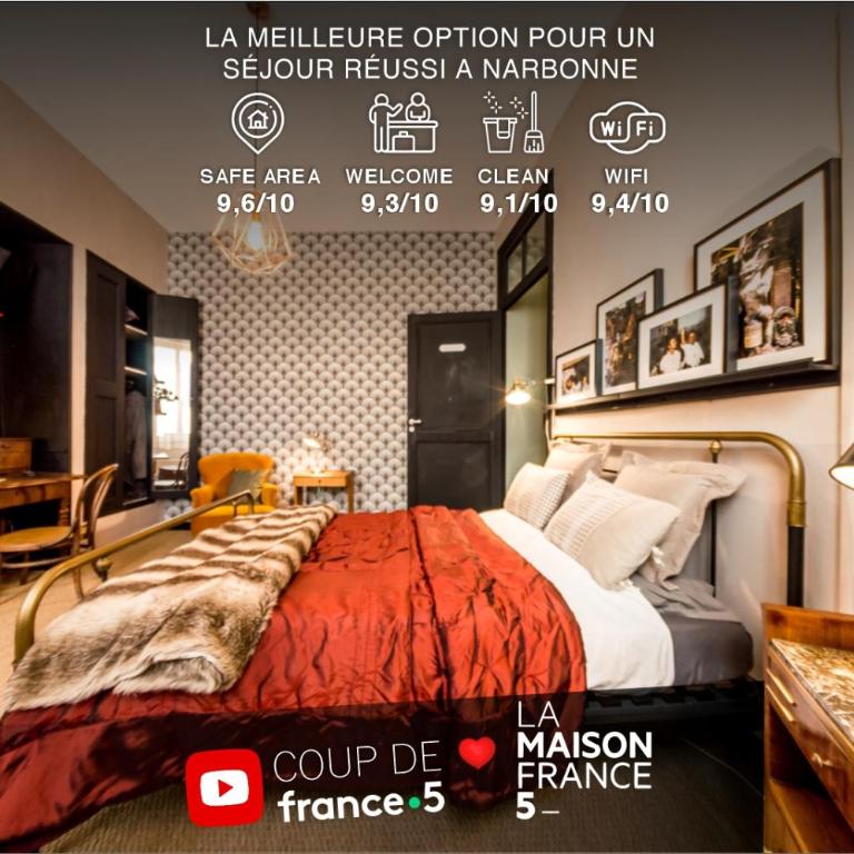 RétroMirabeau - CHAMBRE Suite & APPARTEMENTS de Charme - Localisation Prémium - Suite Junior - 7