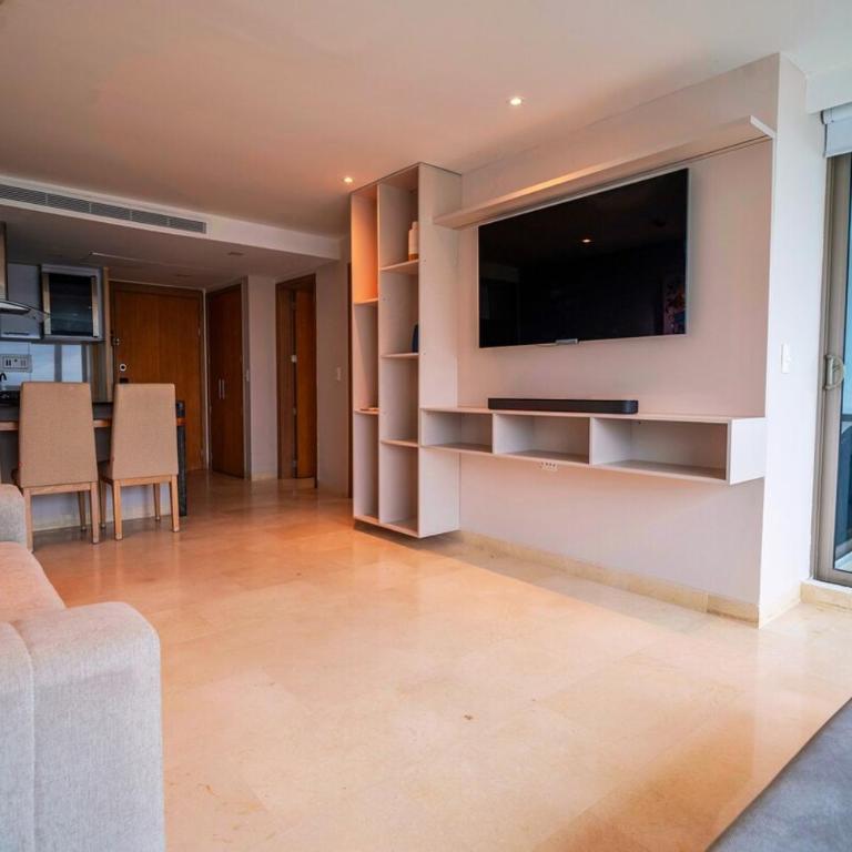 Modern Beachfront Apartment at Radisson Cartagena - Apartamento de 1 dormitorio con vistas al lago - 18