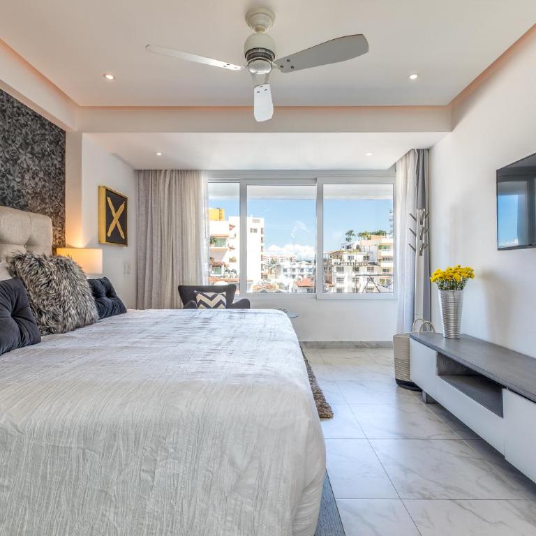 DTerrace Luxe 2bd 2ba Romantic Zone Los Muertos Beach and Pier - Apartamento de 2 dormitorios con balcón y vistas al mar - 52
