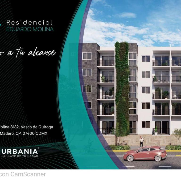 Residencial Eduardo Molina - Apartamento de 1 dormitorio - 1