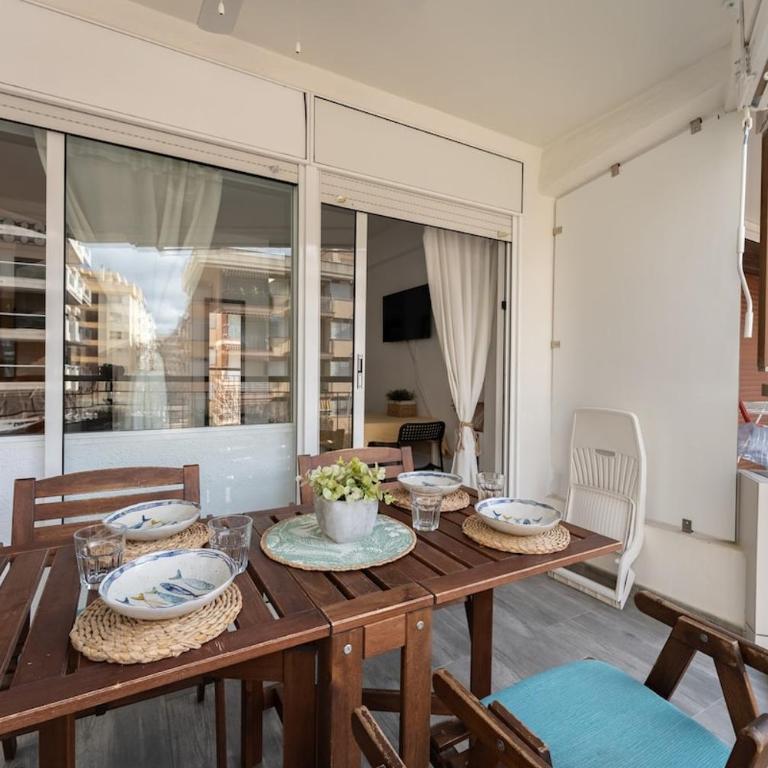 Salou Seafront! Private Terrace - AC & WiFi - Apartamento de 2 dormitorios - 16
