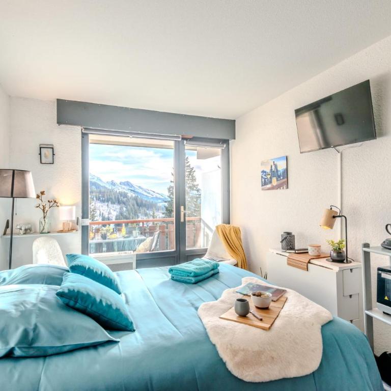 Slow Chalet Maison des Bois à 7min des pistes à pied - ski nordique alpin - Appartement - 13