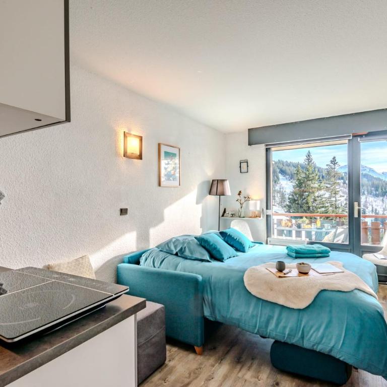 Slow Chalet Maison des Bois à 7min des pistes à pied - ski nordique alpin - Appartement - 14