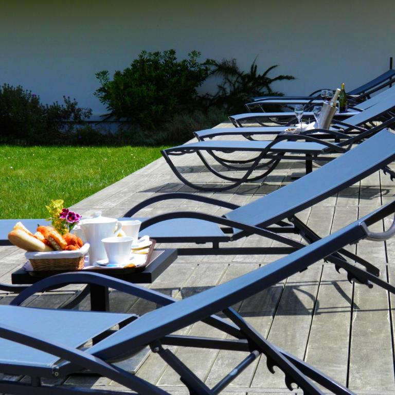 Hôtel Point France - Chambre Lits Jumeaux avec Terrasse - Vue sur Mer - 3