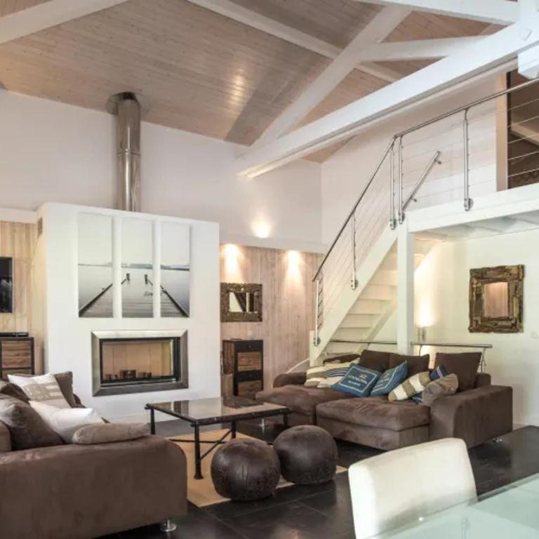 Magnifique villa climatisée -10 personnes avec Piscine et pétanque - Pyla - Villa - 39