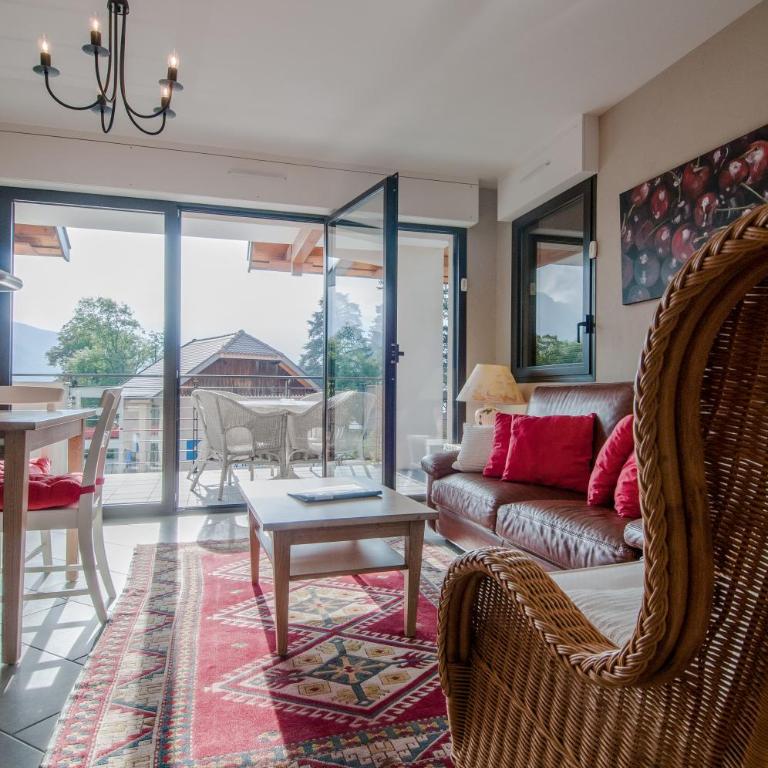 Le Comptoir de Sebastien - La Plage et Le Port - 2 duplex - 100m de la plage de Talloires - Appartement 2 Chambres - 12
