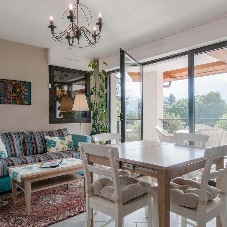 Le Comptoir de Sebastien - La Plage et Le Port - 2 duplex - 100m de la plage de Talloires - Appartement 2 Chambres - 23