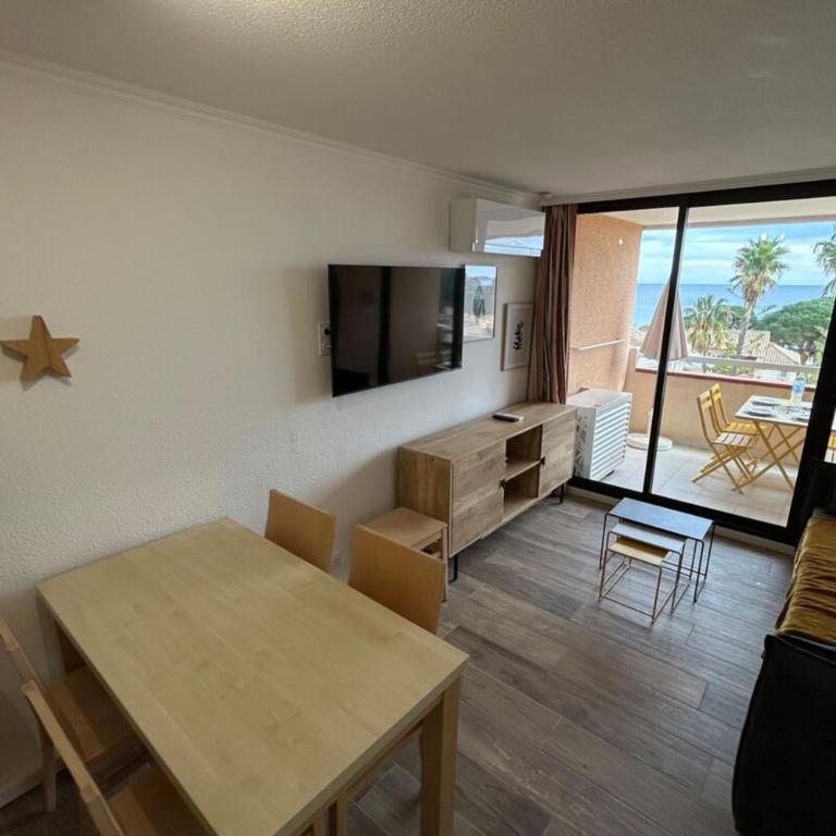 L'Anse de Pramousquier T2 Vue Mer ! Bord de plage - Appartamento con 1 Camera da Letto - 7