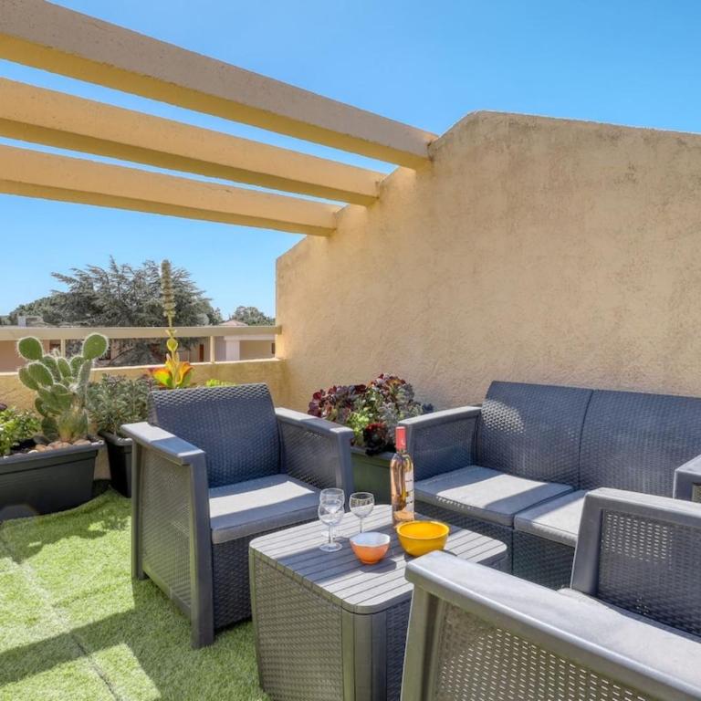 Duplex 3 T3 terrasse 18m2 vue mer proche plage - Appartement 2 Chambres - 5