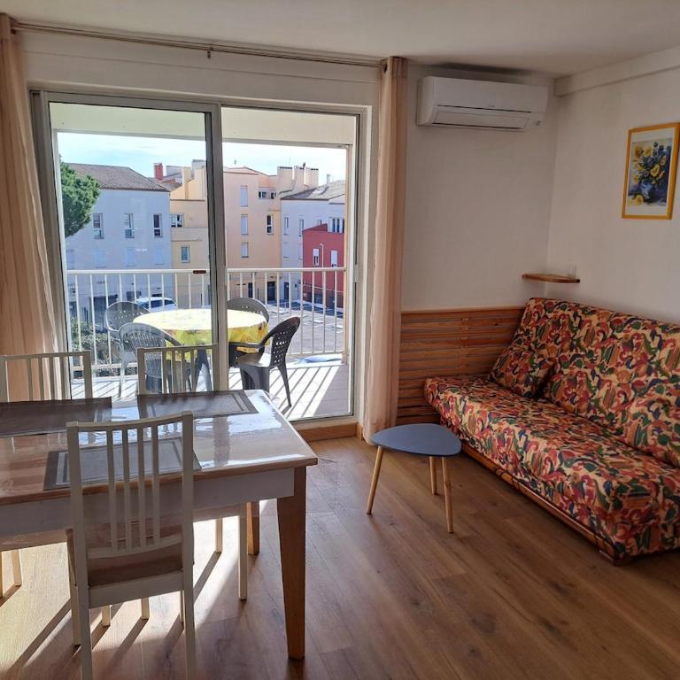 Port Brescou III, T2 au centre port avec parking et clim - One-Bedroom Apartment - 28