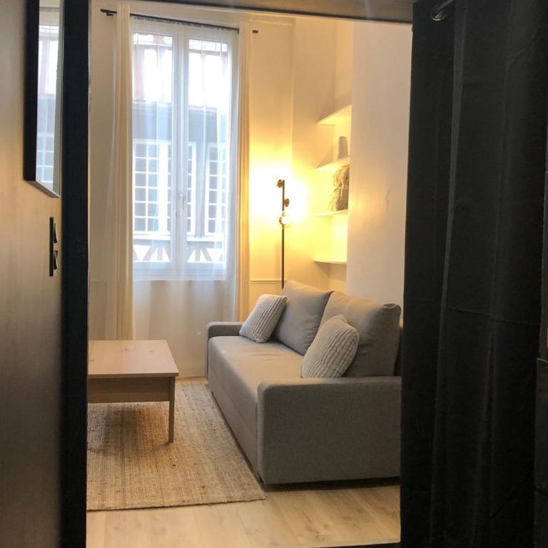 Studio Cosy - Hypercentre Rouen - Rue Vicomté - One-Bedroom Apartment - 7