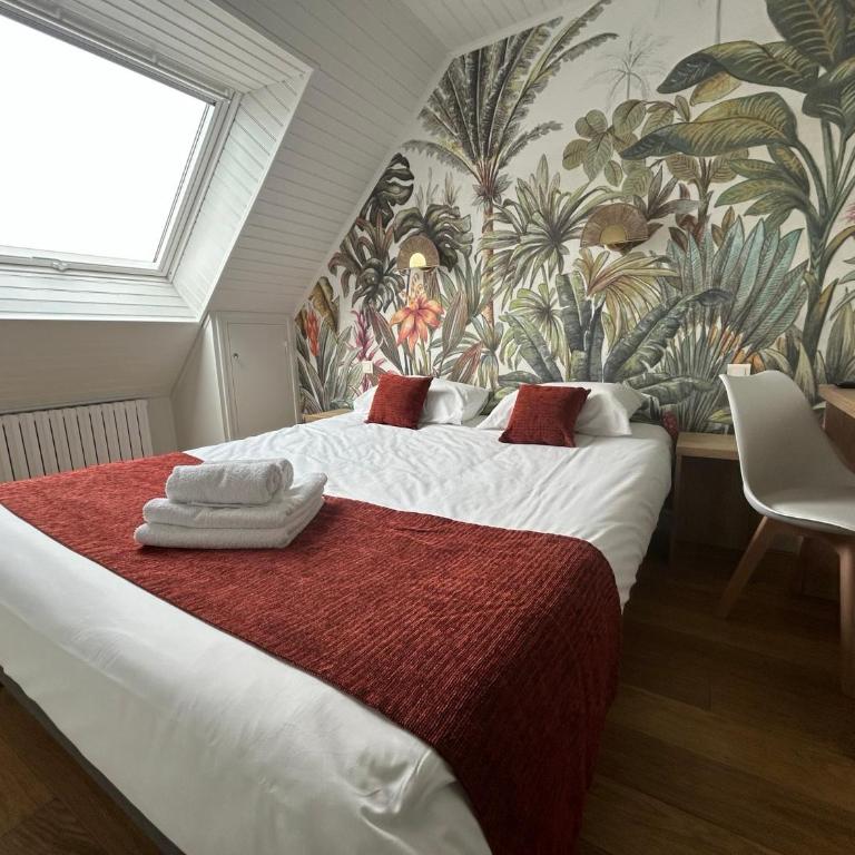 Brit Hotel des Halles - Chambre Double Confort avec Lit Queen-Size - 1