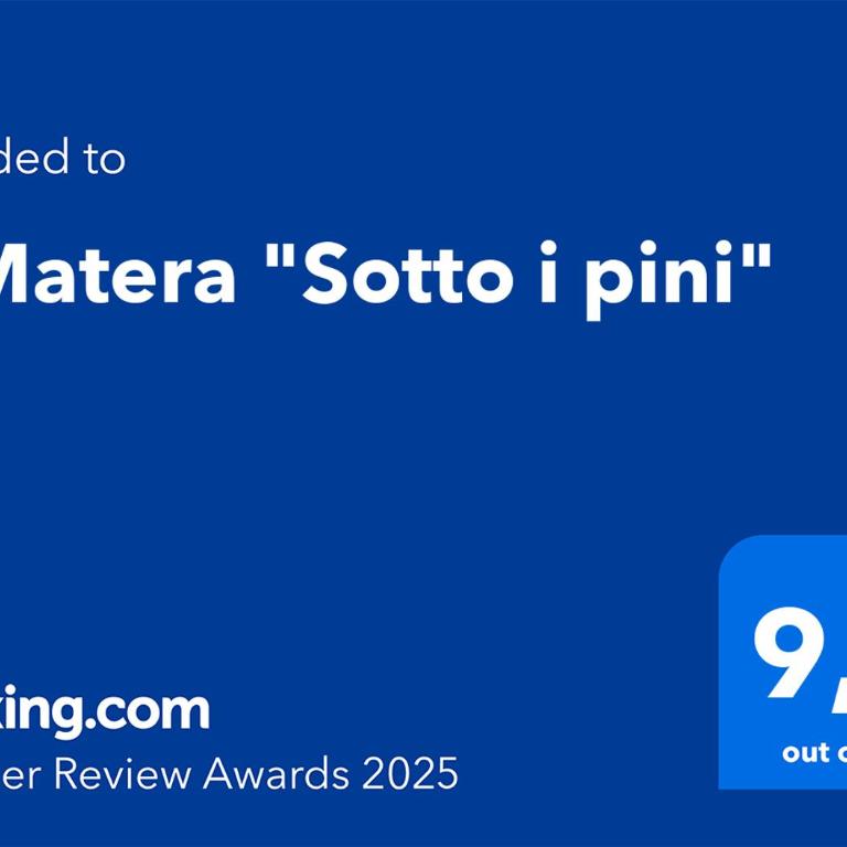 A Matera "Sotto i pini" - Casa con 3 Camere da Letto - 2