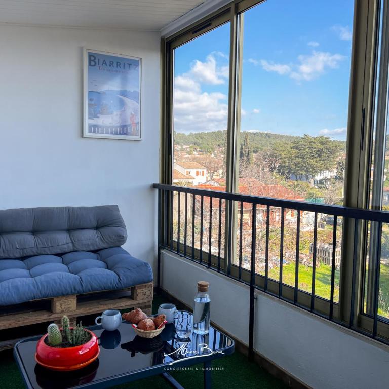 Studio lumineux 4 couchages avec terrasse à 500m de la plage, parking gratuit - Appartamento con 1 Camera da Letto - 9