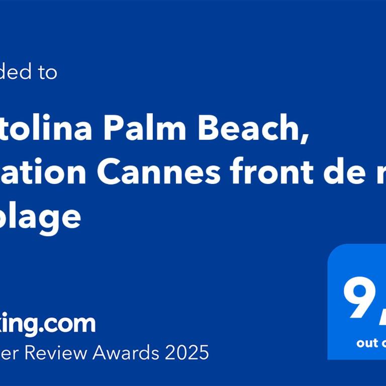 Fettolina Palm Beach, Location Cannes front de mer et plage - Appartement Deluxe - 7