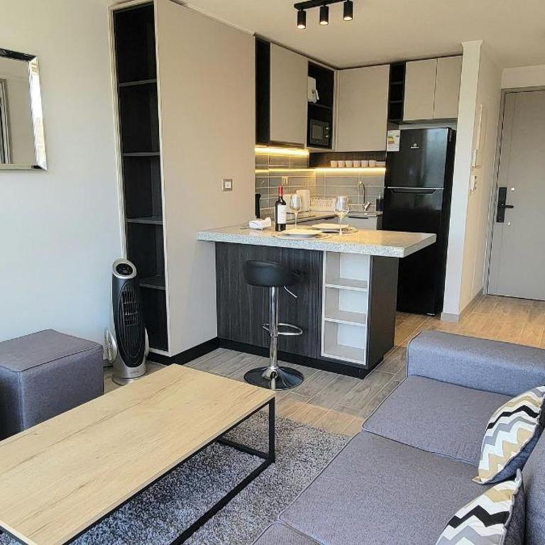 Rbk° Moderno depto. cerca del Movistar Arena - One-Bedroom Apartment - 13