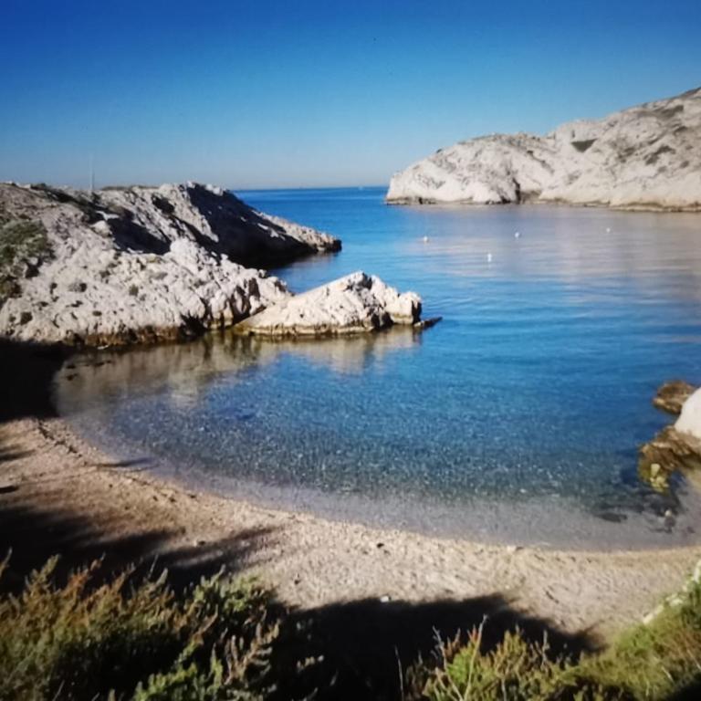 ILE du FRIOUL 115m2 - face à la mer - 8pers - 3 terrasses - plage à pied - Apartment mit 3 Schlafzimmern - 28
