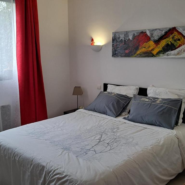 Appartement 55m, séjour, chambre, cuisine, jardin et parking privatifs - Apartment mit Terrasse - 12