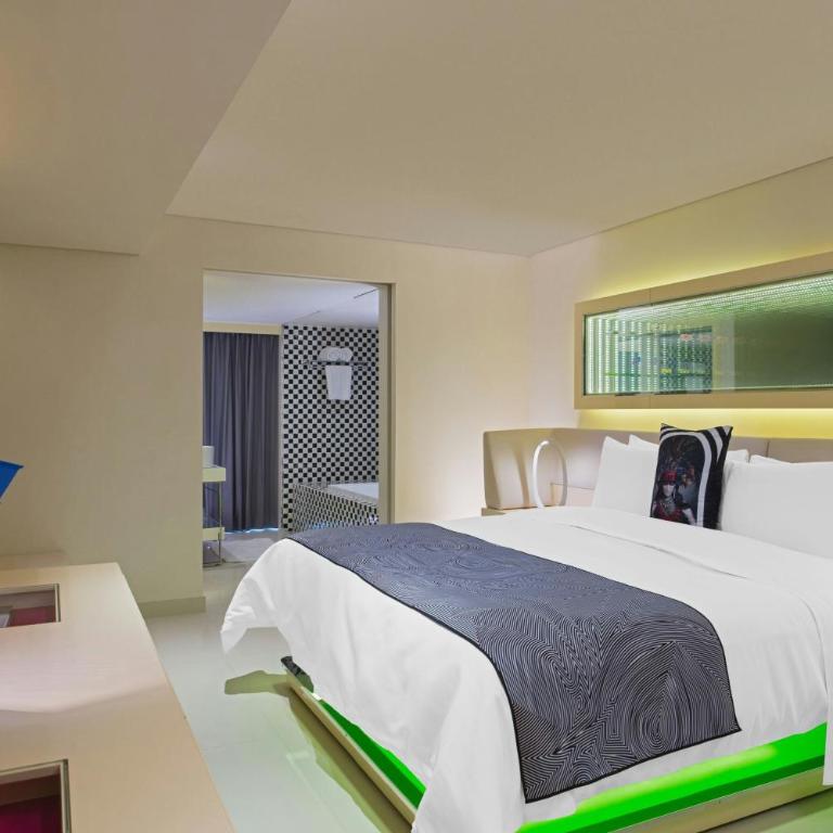 W Mexico City - Suite Premier de 1 dormitorio con cama extragrande y vistas a la ciudad - Habitación esquinera - 1