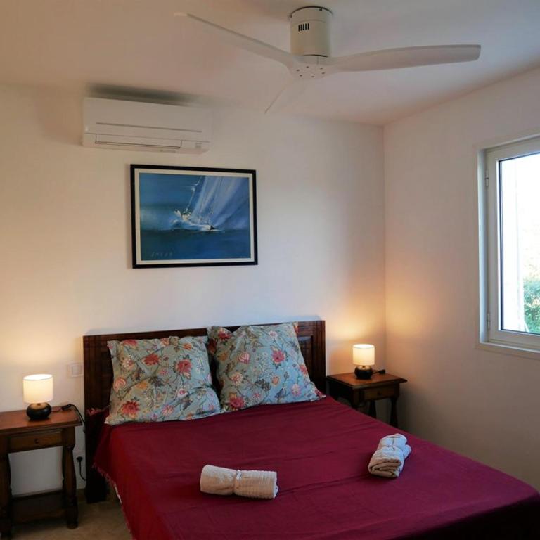 Bel appartement 3 pièces en villa climatisé 800m plage WIFI - Maison 2 Chambres - 13