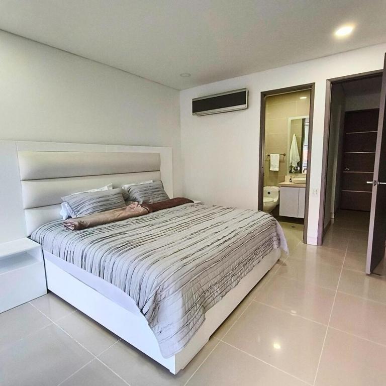 Cali - Lindo y cómodo apartamento Riverside 407 - Apartamento de 2 dormitorios con balcón y terraza - 11