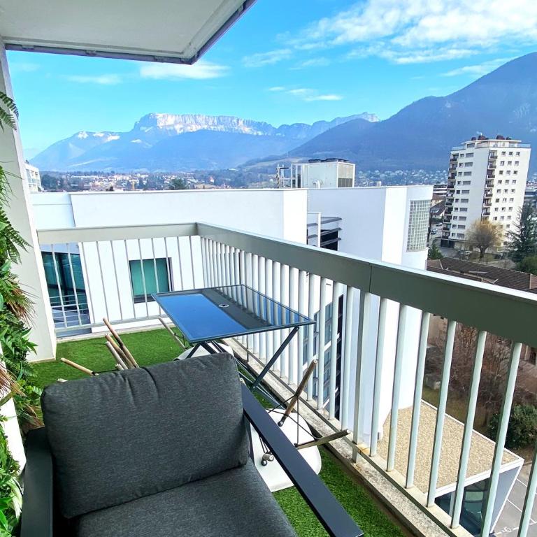 Panorama Stay, Pool, Balcony and Mountain View - Apartment mit 2 Schlafzimmern - 35