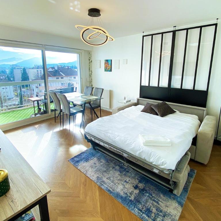 Panorama Stay, Pool, Balcony and Mountain View - Apartment mit 2 Schlafzimmern - 10
