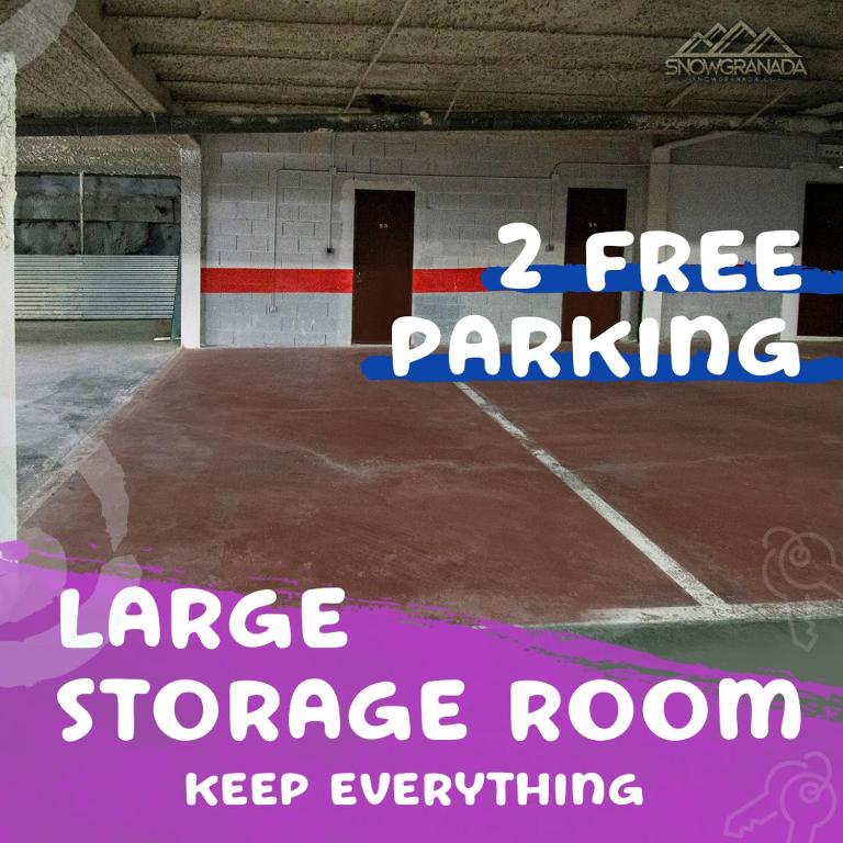 SnowGranada Parking telecabina Pradollano Include - Apartamento de 1 dormitorio con balcón y vistas a la montaña - 23