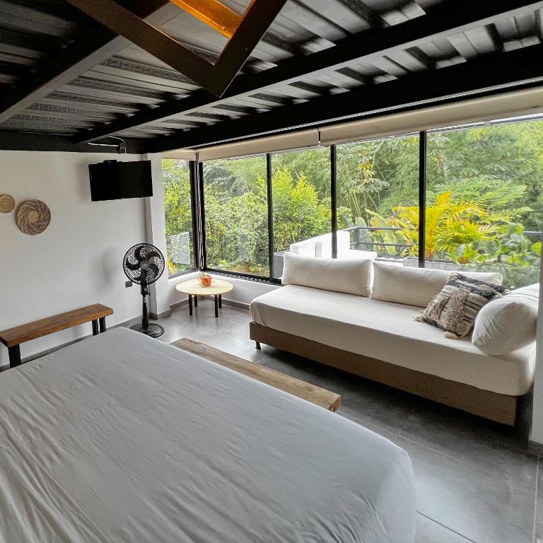 Finca Hotel Casa Nostra, villa Mariana - Suite con bañera de hidromasaje - Cama extragrande - 2