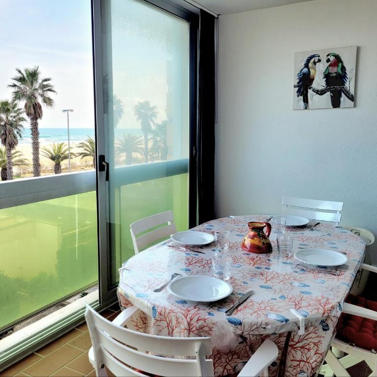 Canet-en-Roussillon - T2 moderne - Accès plage - Parking privé - FR-1-794-120 - Appartement - 10