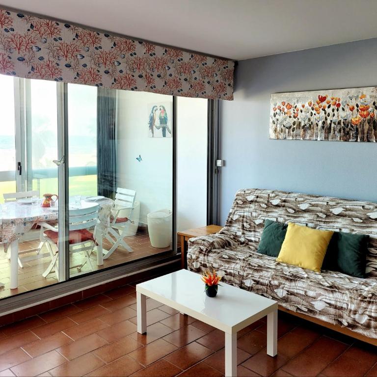 Canet-en-Roussillon - T2 moderne - Accès plage - Parking privé - FR-1-794-120 - Appartement - 12