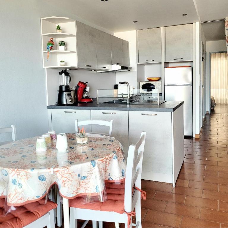 Canet-en-Roussillon - T2 moderne - Accès plage - Parking privé - FR-1-794-120 - Appartement - 13