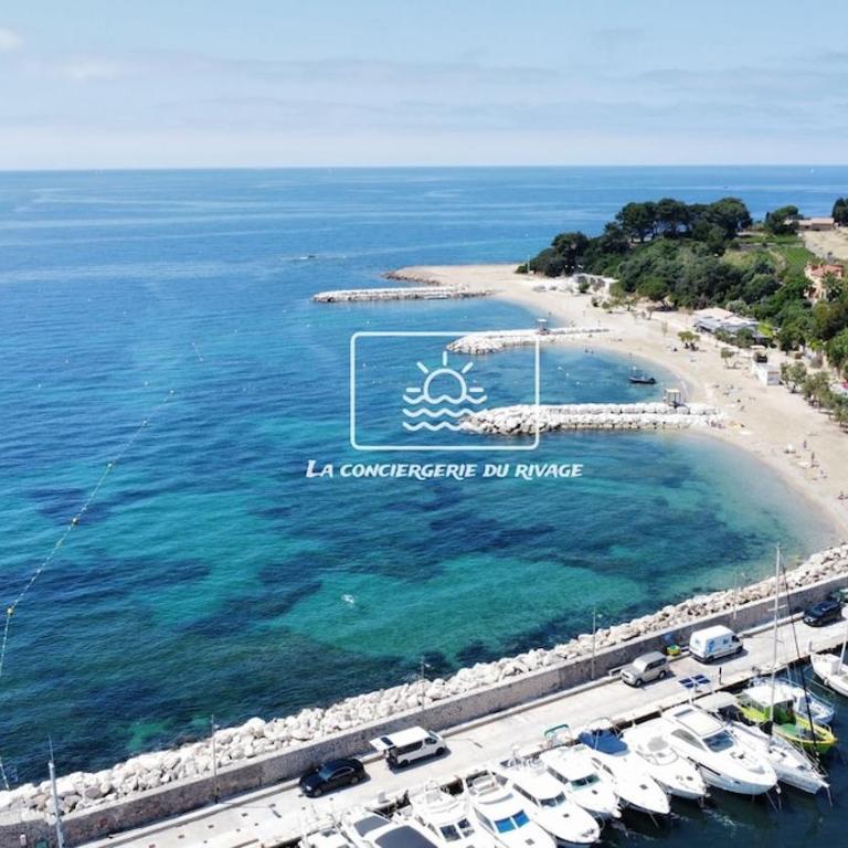 La Réserve - Port de Carqueiranne - Plage à 200m - Appartement 2 Chambres - Vue sur Mer - 23