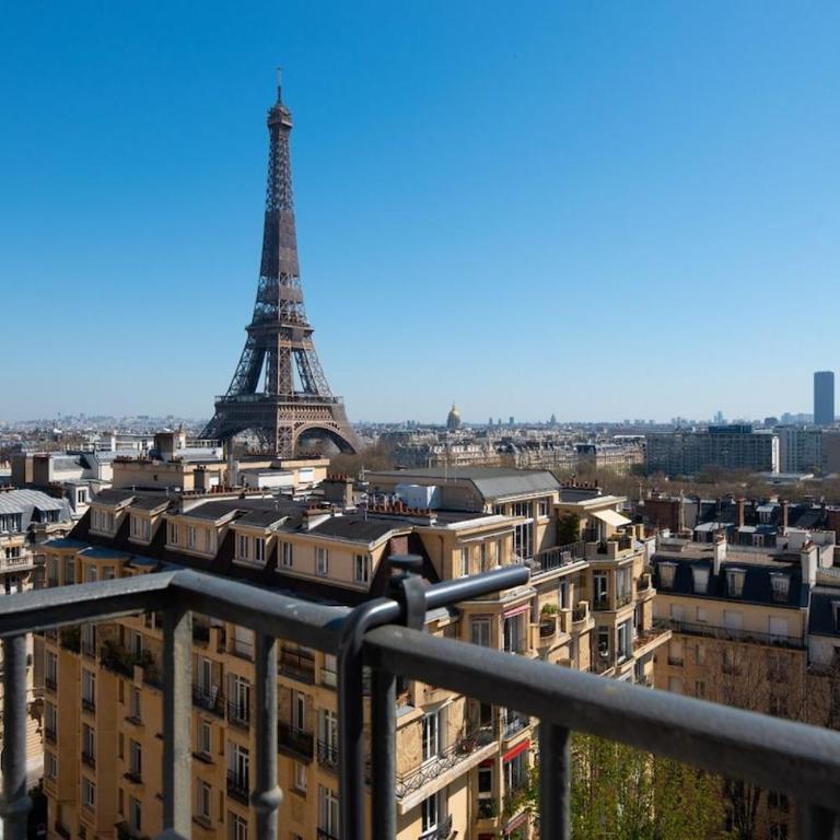 Studio Eiffel Tower view - Apartamento de 1 Dormitorio con balcón y vistas a la ciudad - 1