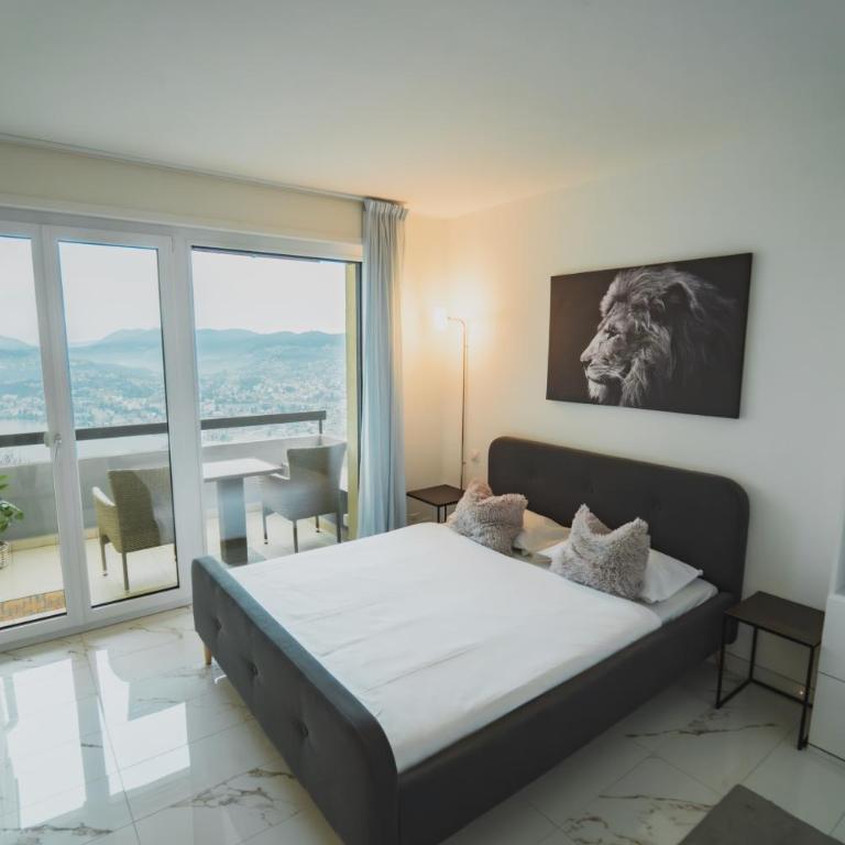 Tessa&Aurora - Incredible Lake View & Pool with Parking - Apartment mit Seeblick - 14