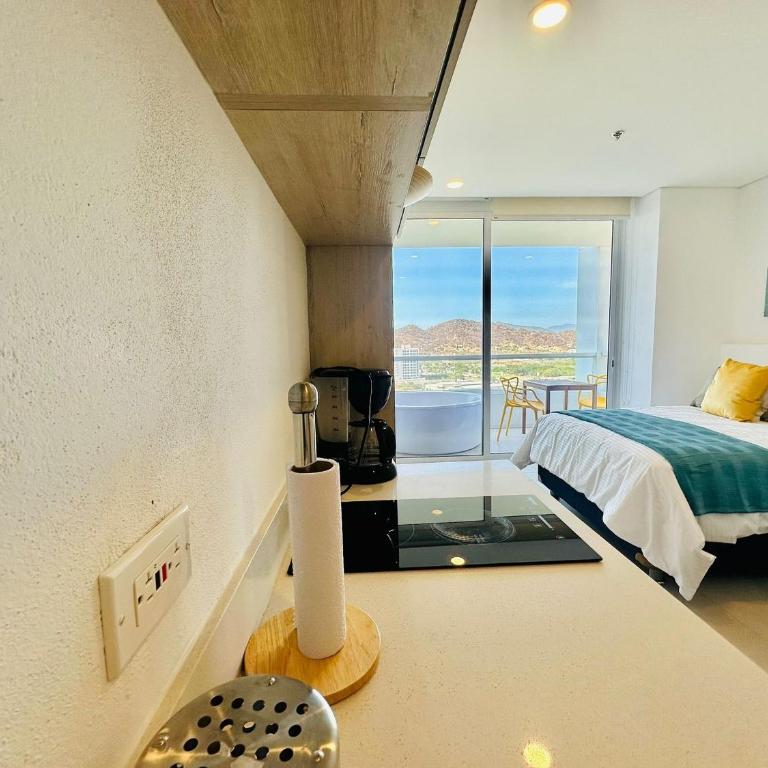 U-GO Porto Horizonte: Escapada Frente al Mar en Santa Marta - Apartamento con balcón - 20
