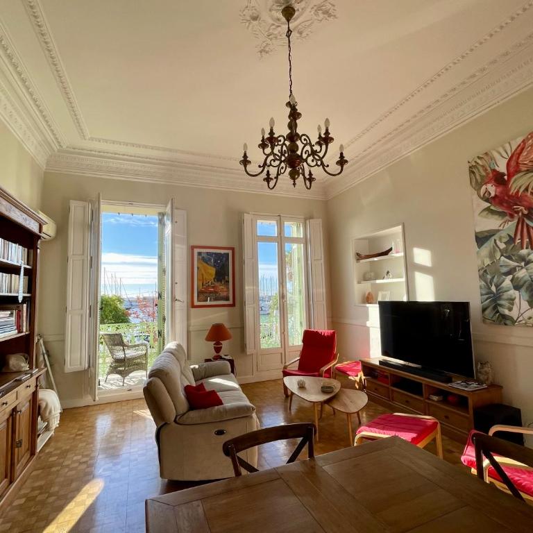 Port de Bandol, direct mer, Gd conft, Clim, garage - Three-Bedroom Apartment - 6