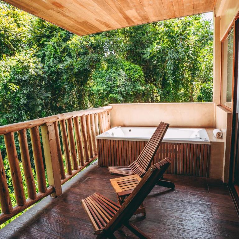 La Aldea De La Selva Lodge - Double Twin Suite Junior - 18