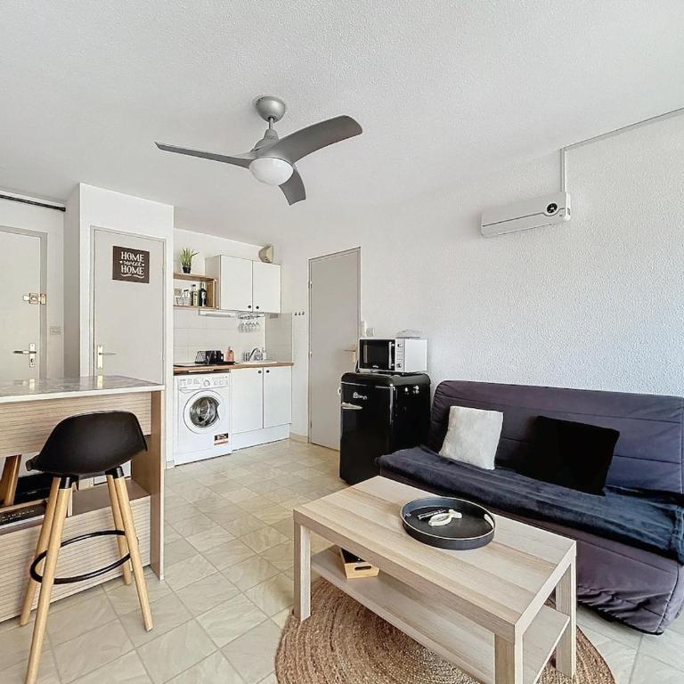 3626-à 400m de la plage, Piscine, Parking - Appartement 1 Chambre - 3