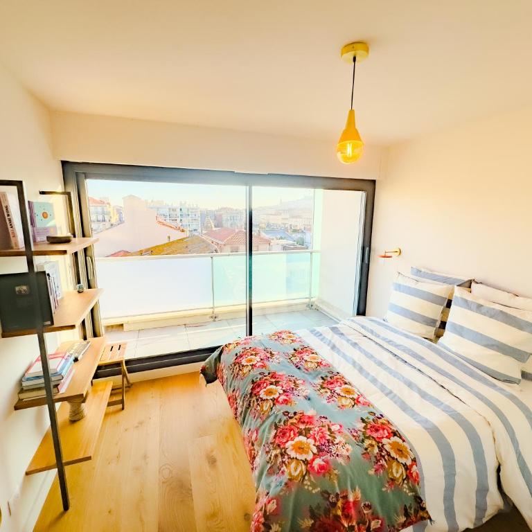 L'Escale Sètoise , Terrasse, Vue Mont St Clair, Climatisation - Appartamento con 1 Camera da Letto - 3