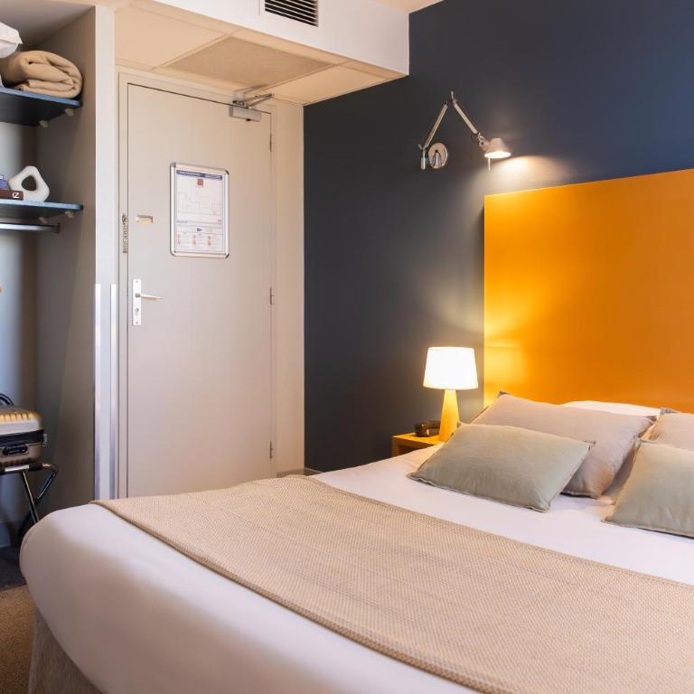 Hôtel les jardins du canal - piscine chauffée à 28 degrés - parking gratuit - garage - bornes électriques - accueil vélos et motos - kids friendly-solaire ecoresponsable - Chambre Double Standard - 6