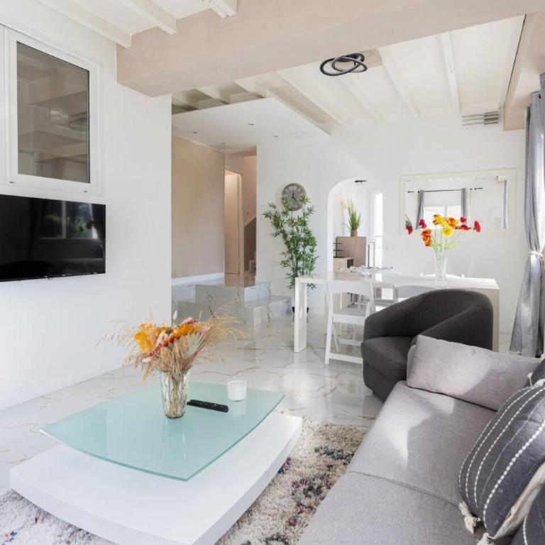 Stunning Seaview White Villa in Beuasoleil with Pool and Garden - Villa 3 Chambres - 24