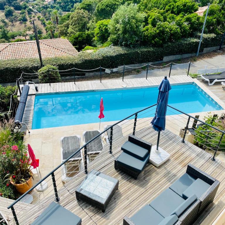 Villa Marcelline - Les Issambres Belle vue mer Golfe de Saint Tropez - Maison 5 Chambres - 49
