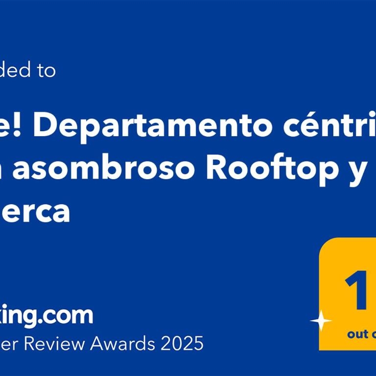 Live! Departamento céntrico con asombroso Rooftop y Alberca - Apartamento Deluxe - 2
